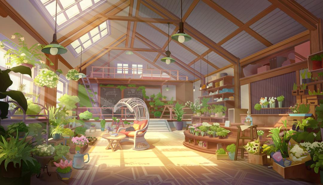 韩式花店场景店铺布置,花店打卡场景怎么布置