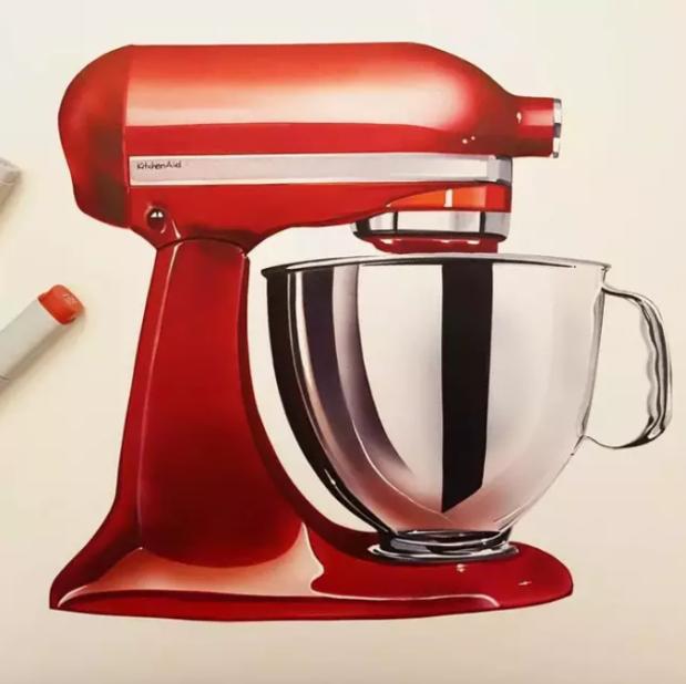 用马克笔画画可以挣钱吗,马克笔适合初学者画的画