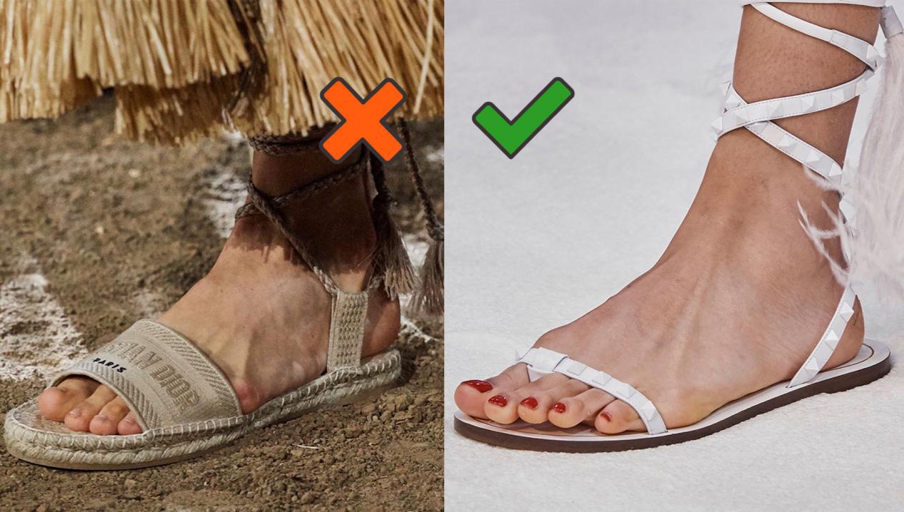 买鞋到底要不要考虑脚型,怎么穿鞋又好看又不塌又不扁