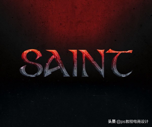 ps气泡光感字体效果教程,ps火焰字效果制作教程