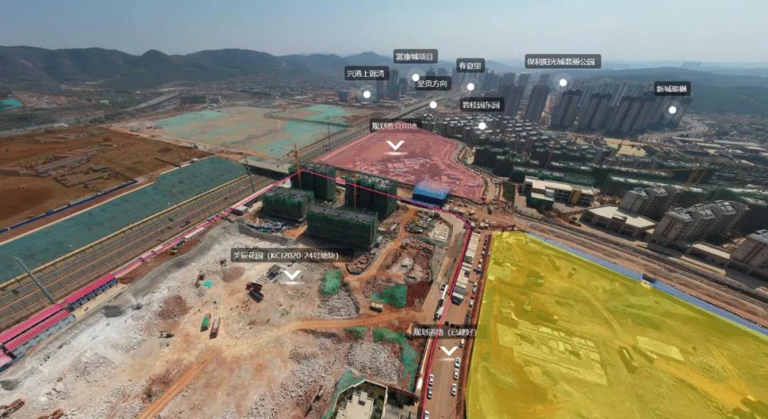 昆明经开区黄土坡地图,昆明经开区黄土坡规划图