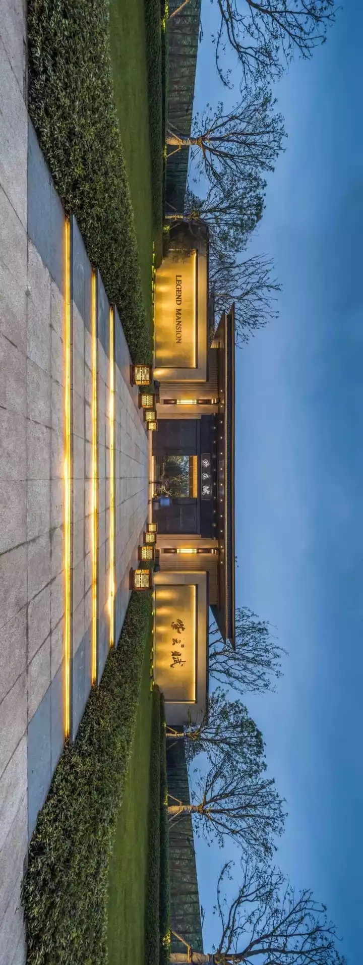 小区大门入口设计二（现代大气简约·新亚洲风格）