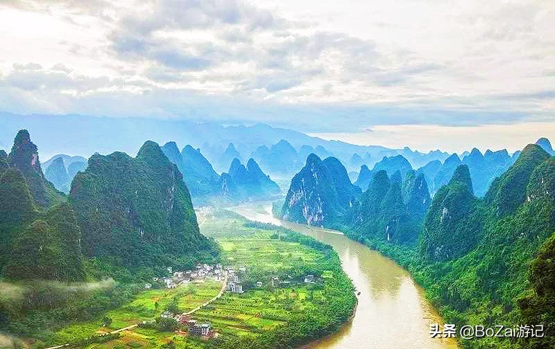 广西乡下田园最美风景图片,广西十大最美风景区