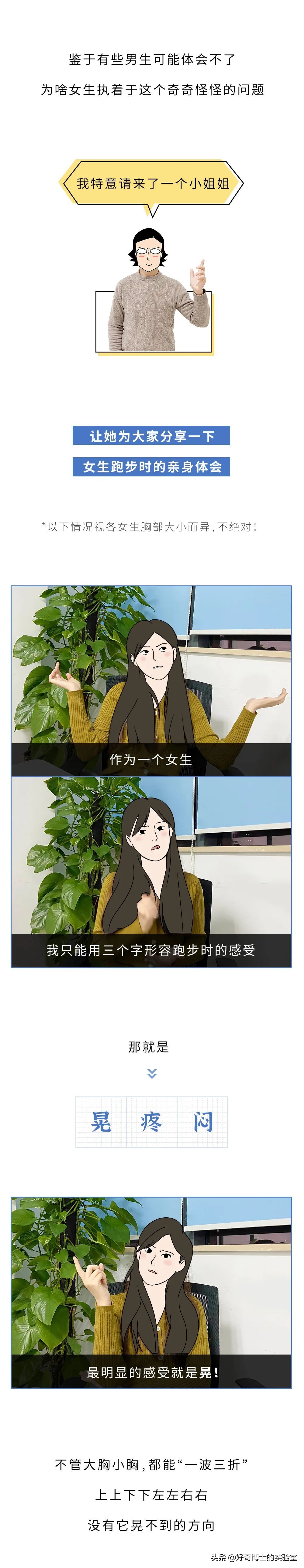 女生跳绳怎么防止胸下垂,女生奔跑时怎么固定胸部