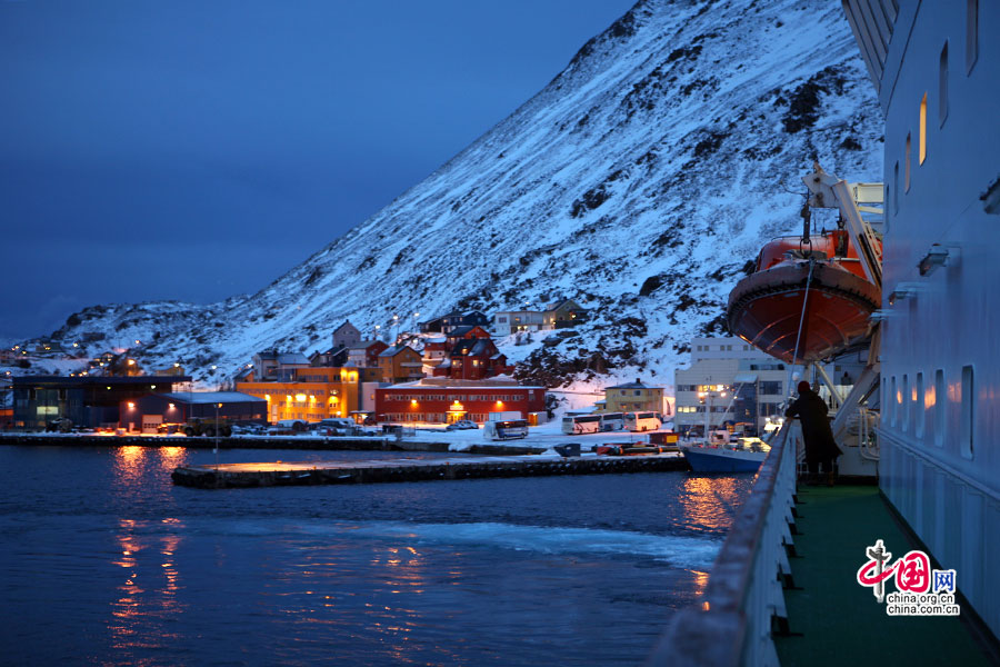 挪威极夜中的北极光,挪威的北极光