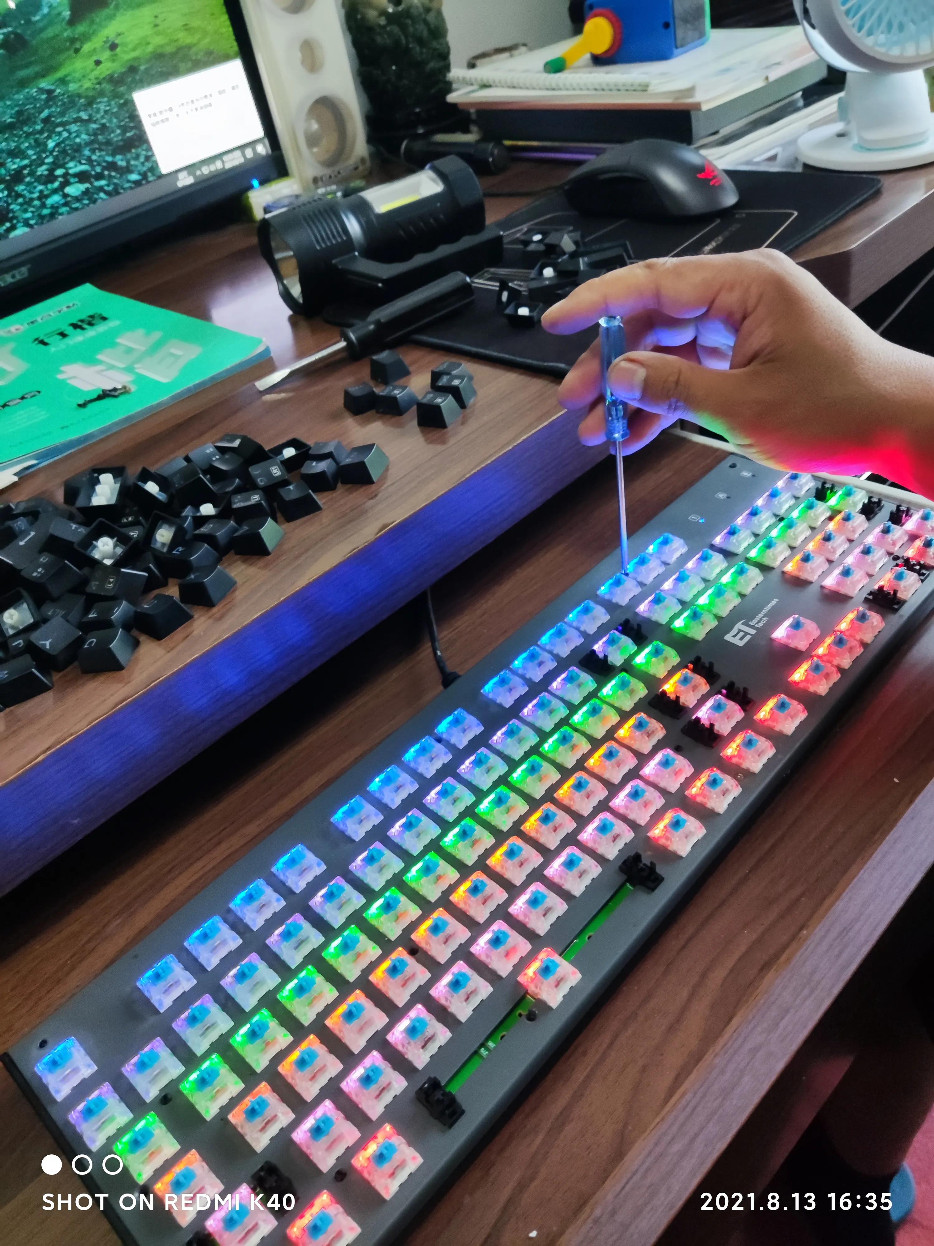 机械键盘拆轴后按键失灵怎么修,hp机械键盘按键失灵怎么修