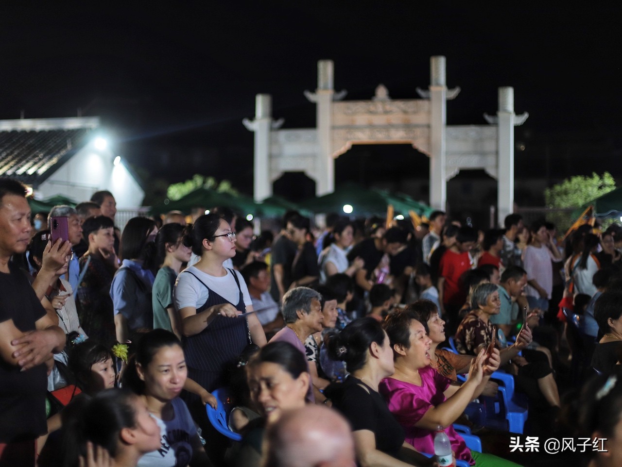 绍兴上虞中华孝德园夜市,绍兴网红打卡地夜市