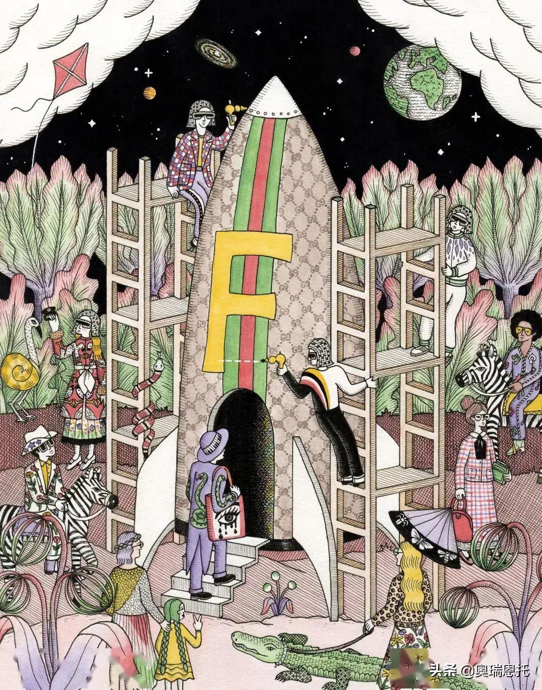 gucci推出过哪些中国风系列,gucci童装白色盒子