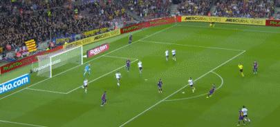 西甲双雄精彩片段,巴萨半场7-0瓦伦西亚