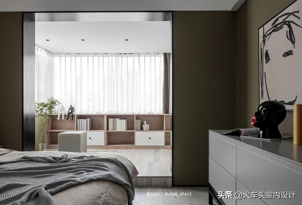 餐边柜设计效果图现代简约高级,简约设计高端制作