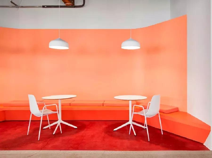 接待区效果,接待客人的感受