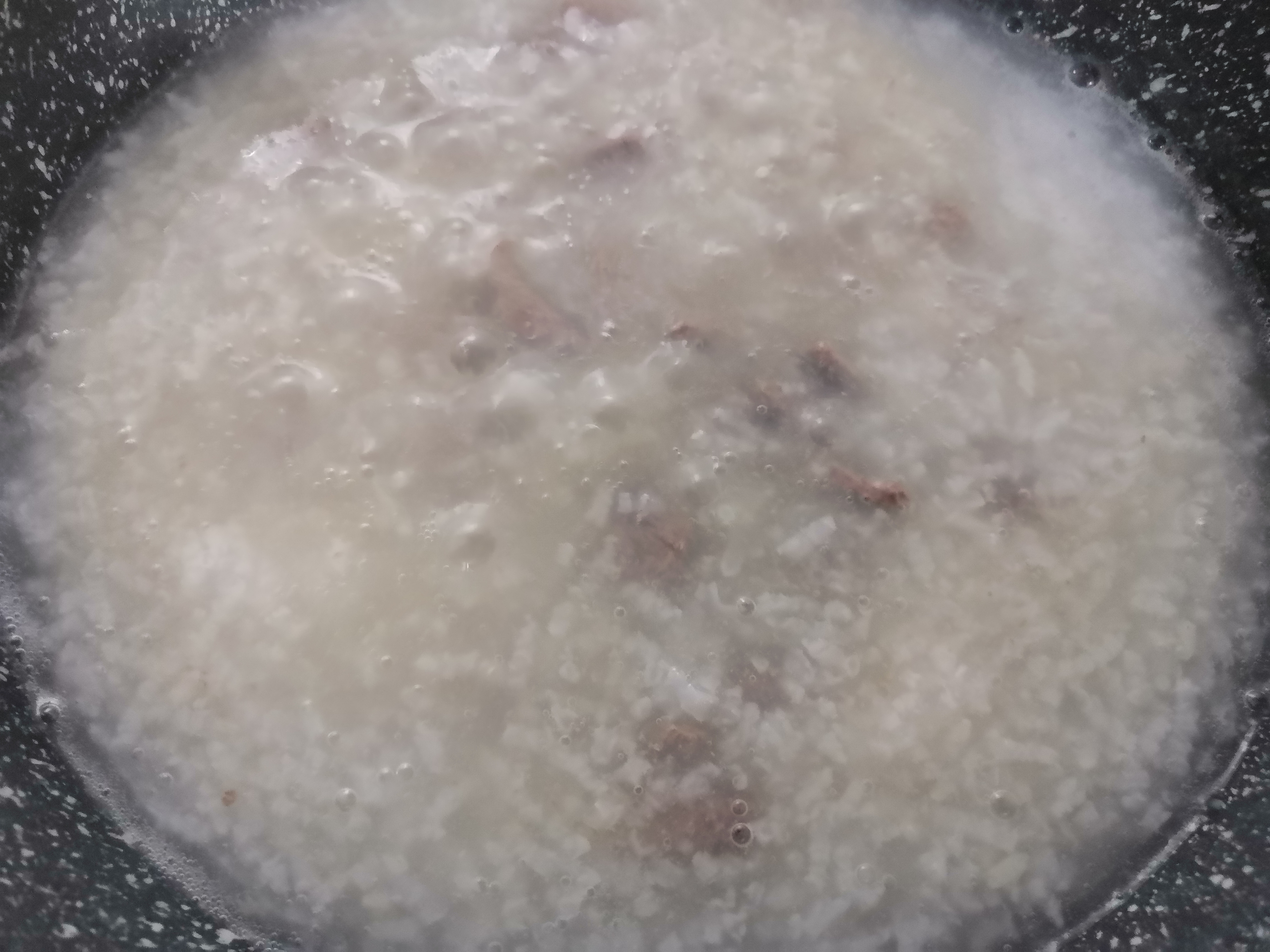 广式生滚猪肝粥的猪肝怎么处理,正宗广东生滚丝瓜猪肝粥