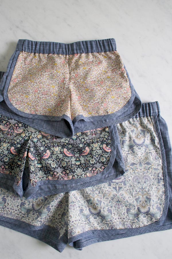 服装下摆缝制方法,热裤包边缝制