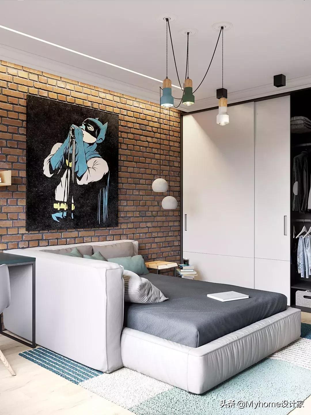 微甜低盐北欧风见过否？81m²绿抹茶色公寓，给你疗愈好心情！