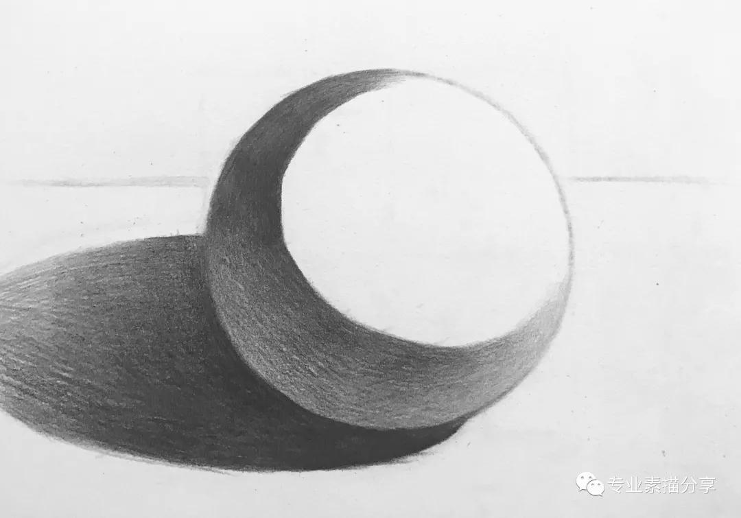 石膏几何体圆柱的画法,石膏几何体柱画法