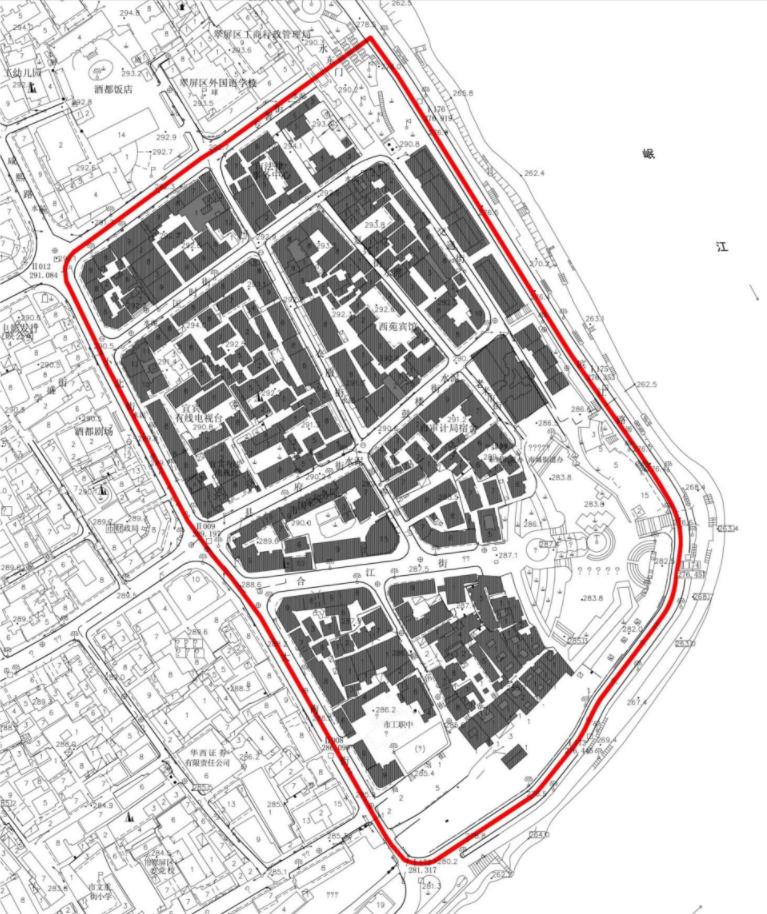 中鼎设计丨九大专项!推进合江门片区建筑景观风貌整治