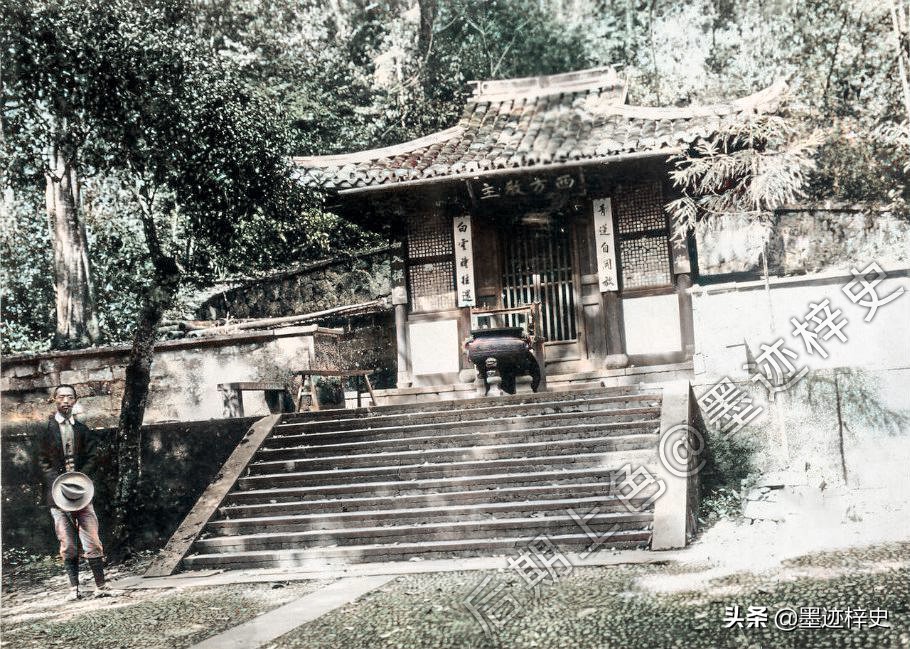 杭州林云禅寺,杭州灵隐寺景区老照片