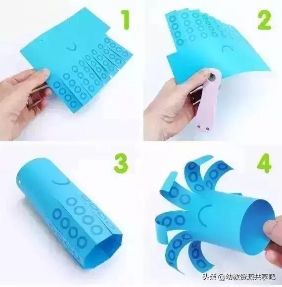 幼儿园儿童创意手工大全,幼儿园各种创意手工制作