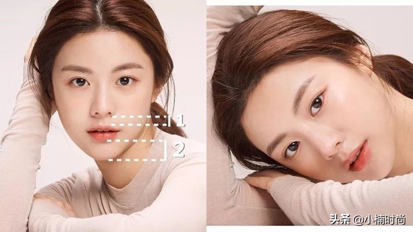 人中缩短美妆教程,薄唇人中短唇妆教程