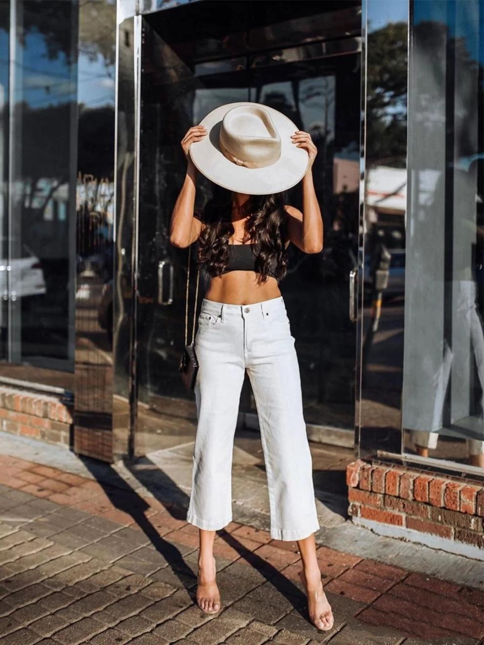 小腿粗怎么穿搭鞋裤子好看,大小腿粗怎么穿裤子好看