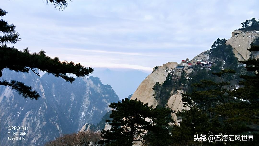 华山一日游登山路线攻略图高清版,华山一日游详细路线攻略
