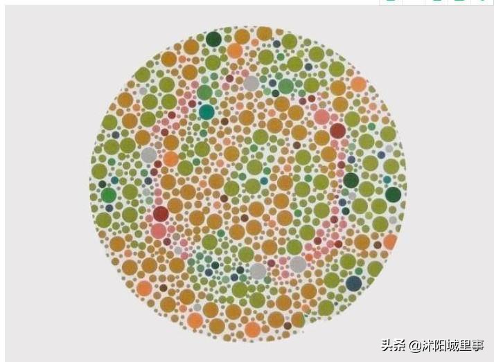 难度最高的3张色盲测试图,判断色盲色弱的六幅图