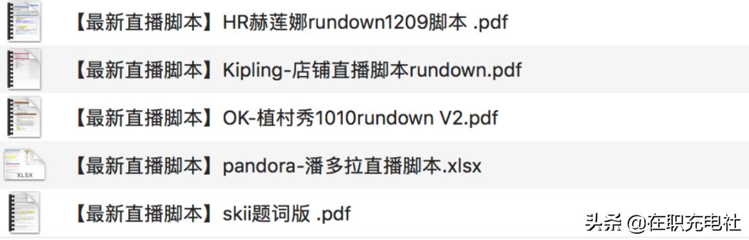 直播电商完整脚本模板下载,免费直播电商脚本
