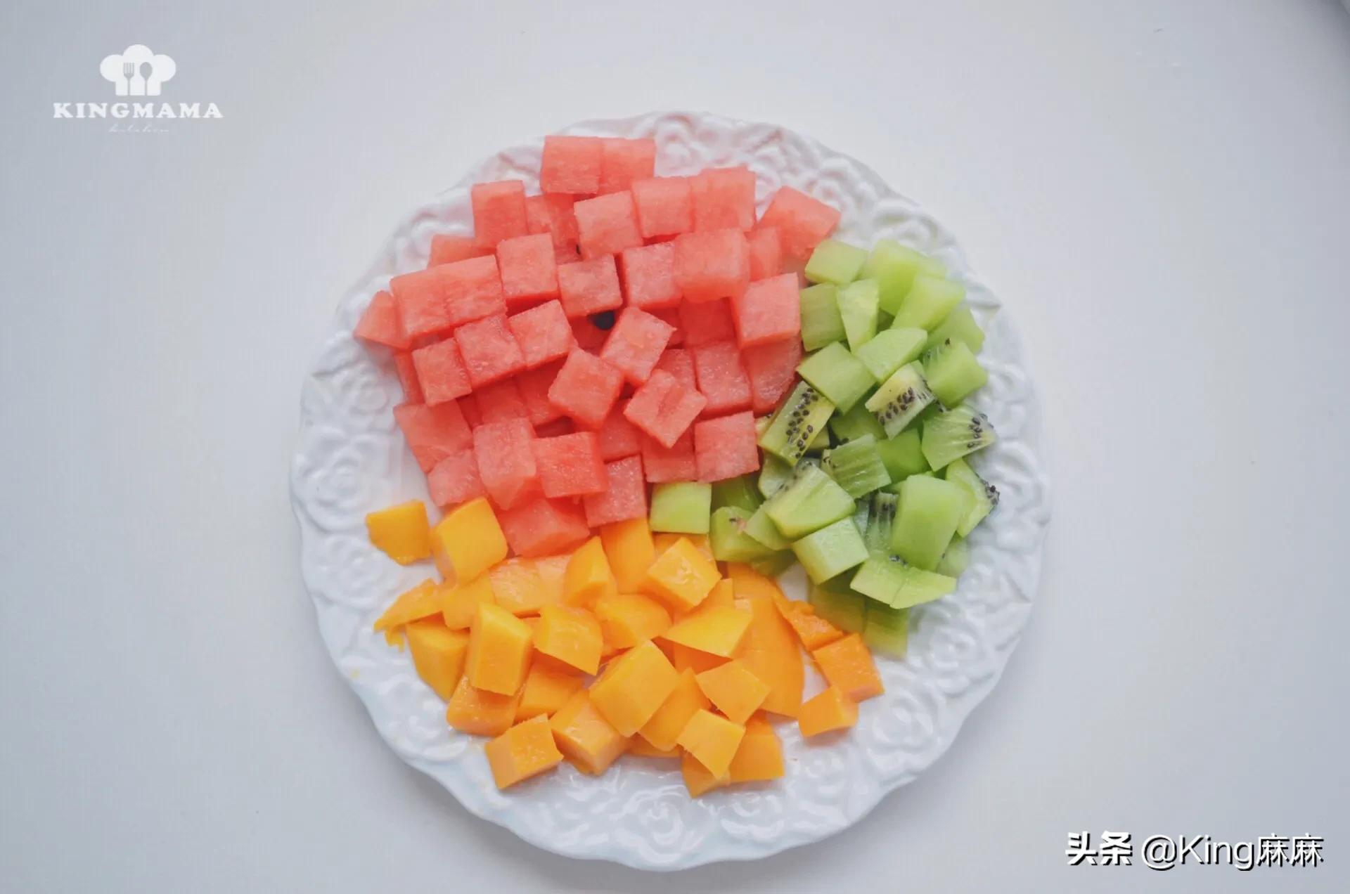 越南水果捞摆地摊做法10元一盒,水果捞摆地摊做法10元一盒多大