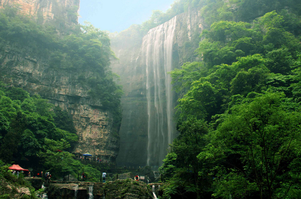 鹧鸪天双髻山,鹧鸪天三峡大瀑布
