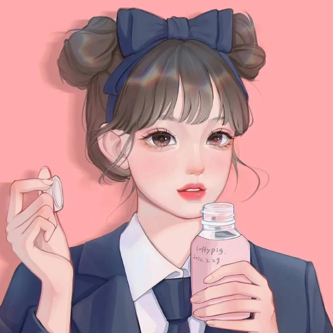 10-13岁女生小学生仙气闺蜜头像,超好看的男生兄弟动漫头像