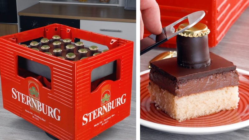 精美巧克力蛋糕制作,自制家庭巧克力味蛋糕