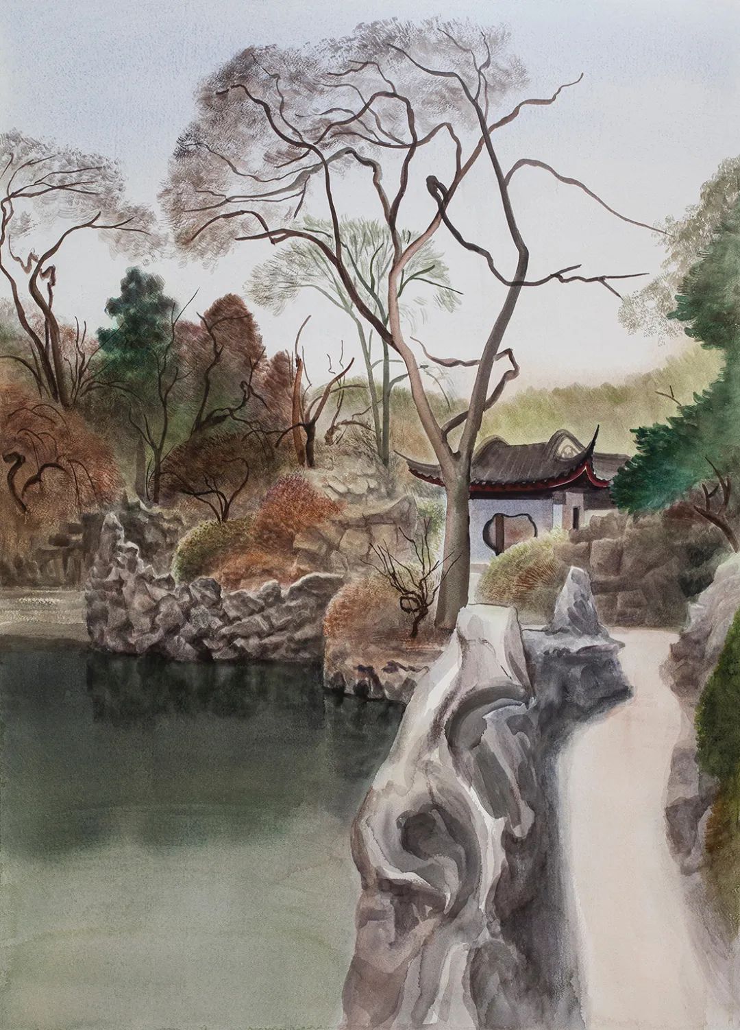 冼东文：寻找西施（蠡园情）