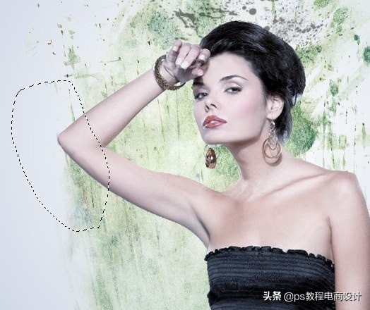 ps怎么把图片处理成水墨效果,ps怎么把实景做成彩色水墨效果