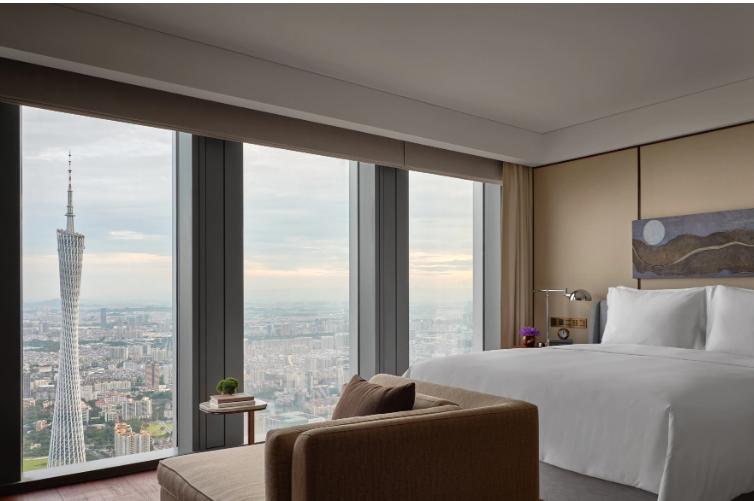 广州最高魅力酒店夜景,带你去广州最贵的酒店