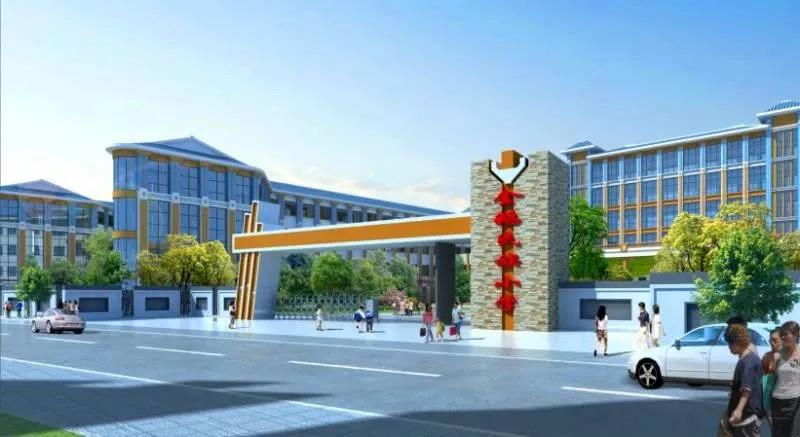 教学楼占地面积6000平方米,20000平方米学校