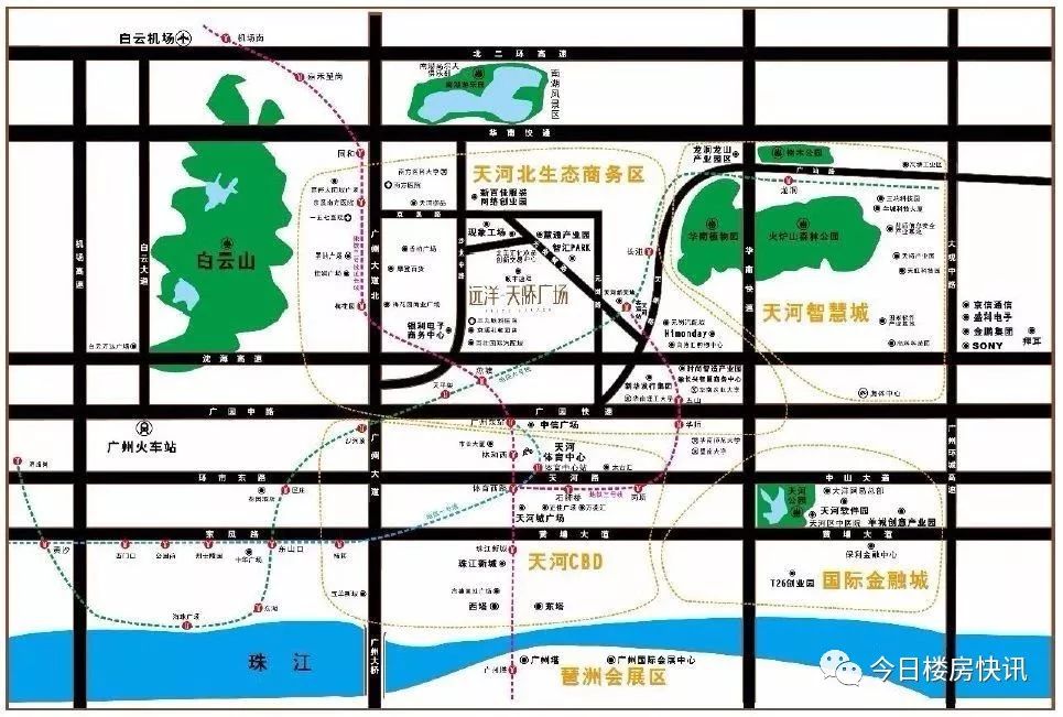 广州天河区远洋天骄小区,广州远洋天骄地铁