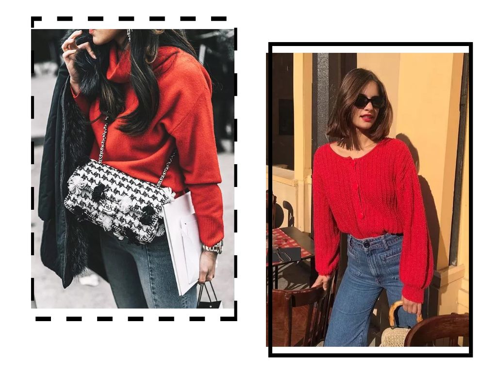 车厘子红毛衣最新款,今年车厘子红毛衣外套