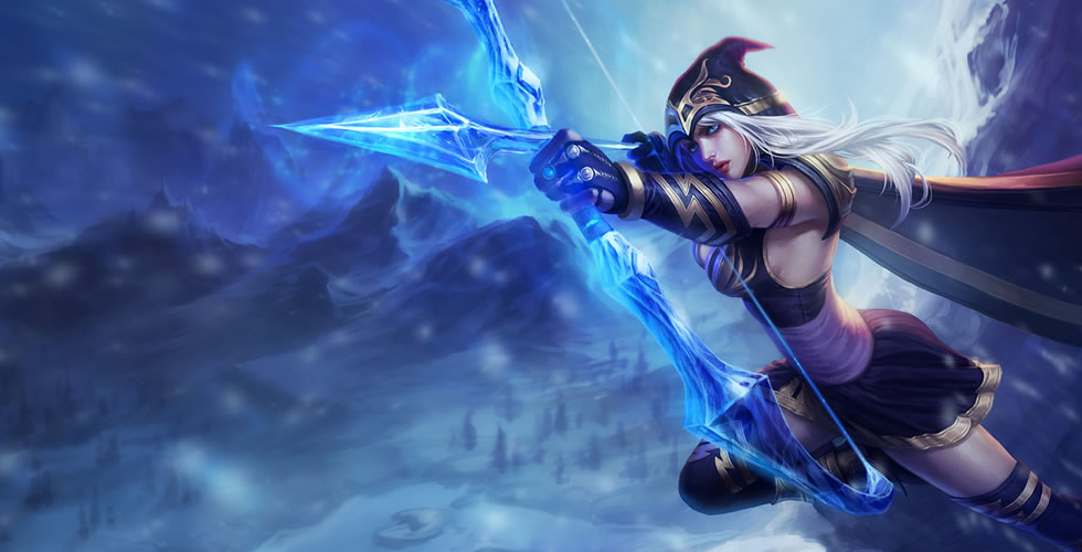 寒冰射手艾希出了卢安娜的飓风,lol艾希为什么叫寒冰射手