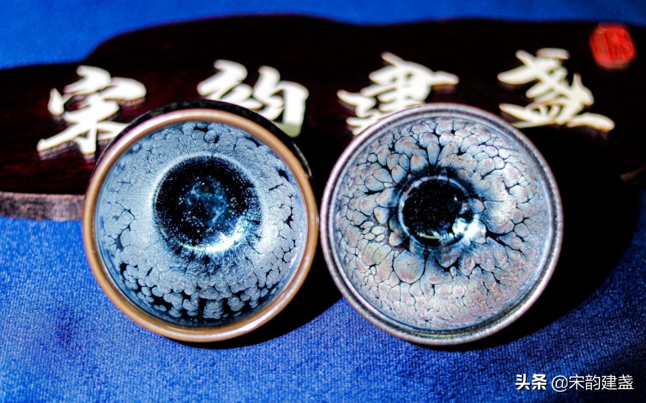 建盏喝茶理想的器皿,喝茶赏建盏
