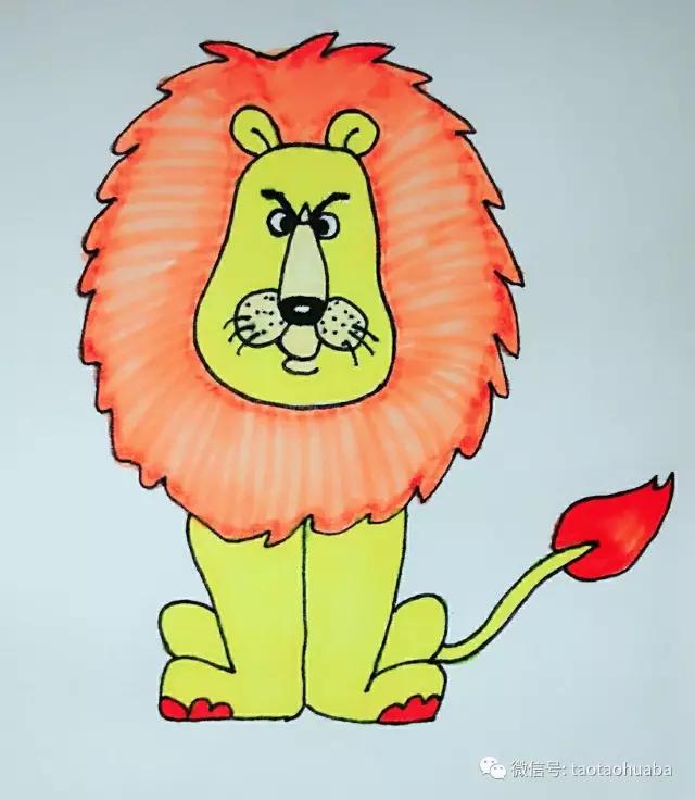 可爱的大狮子,美丽的大狮子