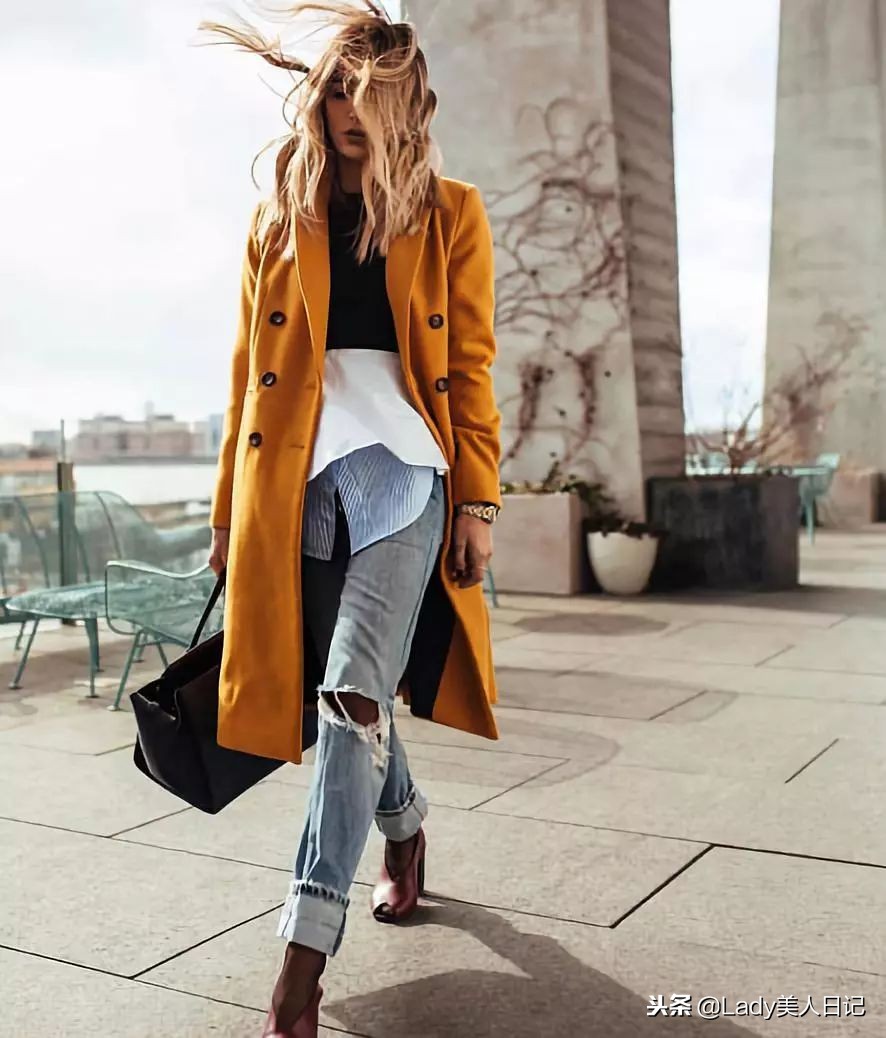 穿白毛呢大衣,毛呢大衣白色高级感小个子穿