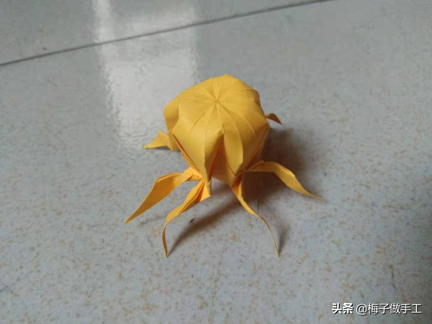 章鱼折纸怎么折,折纸章鱼最简单方法