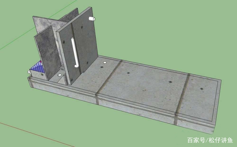 小号帆布鱼池,简单又好看的鱼池设计