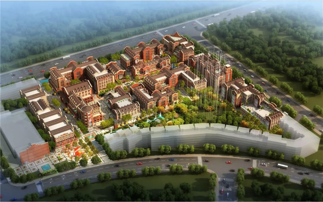 大卫新作｜石河子市1950商业街区,原1号小区概念规划