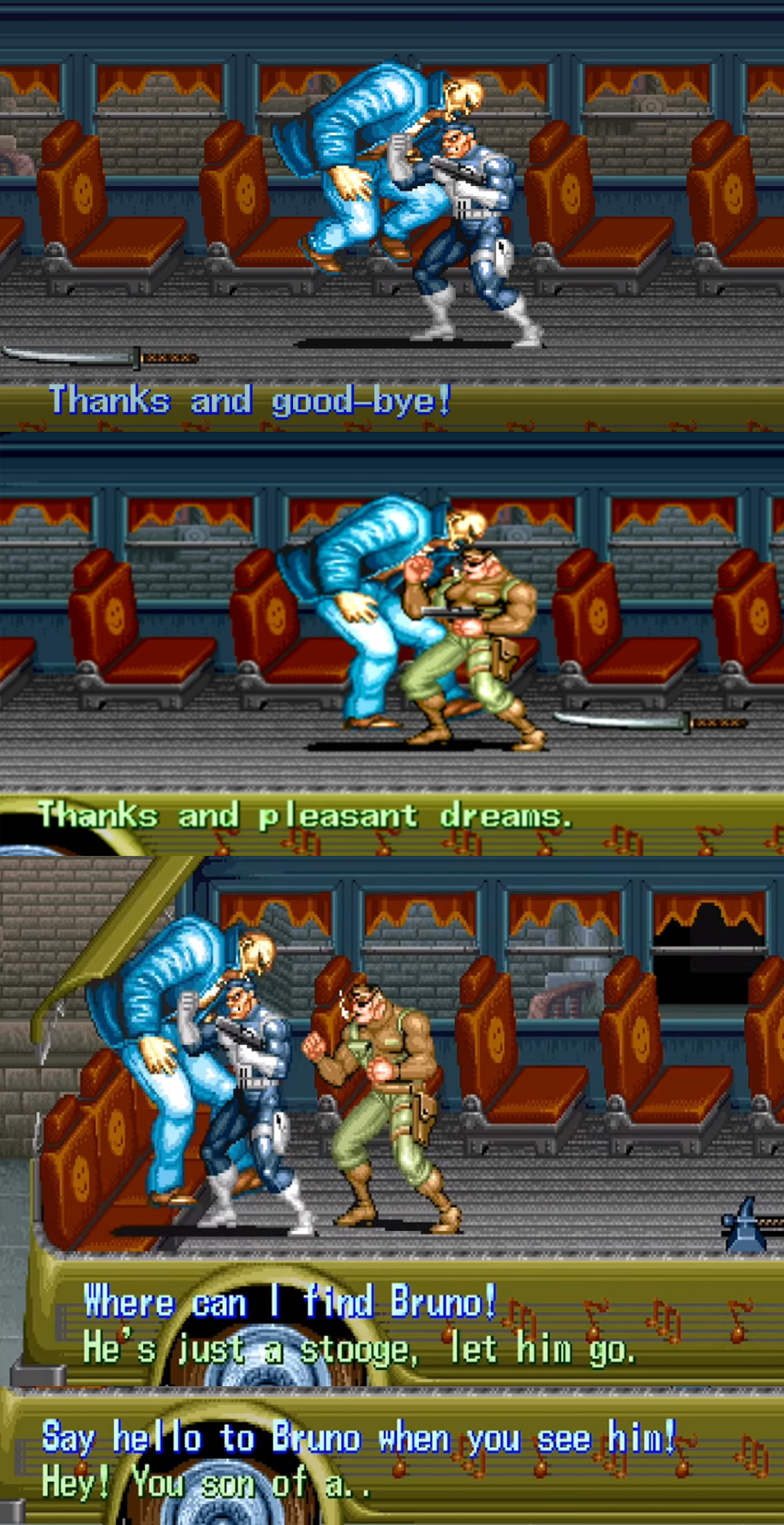 街机惩罚者隐藏台词,街机惩罚者所有人物