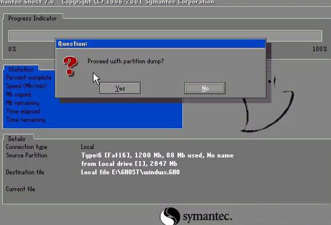 用ghost备份系统c盘,一键ghost系统备份