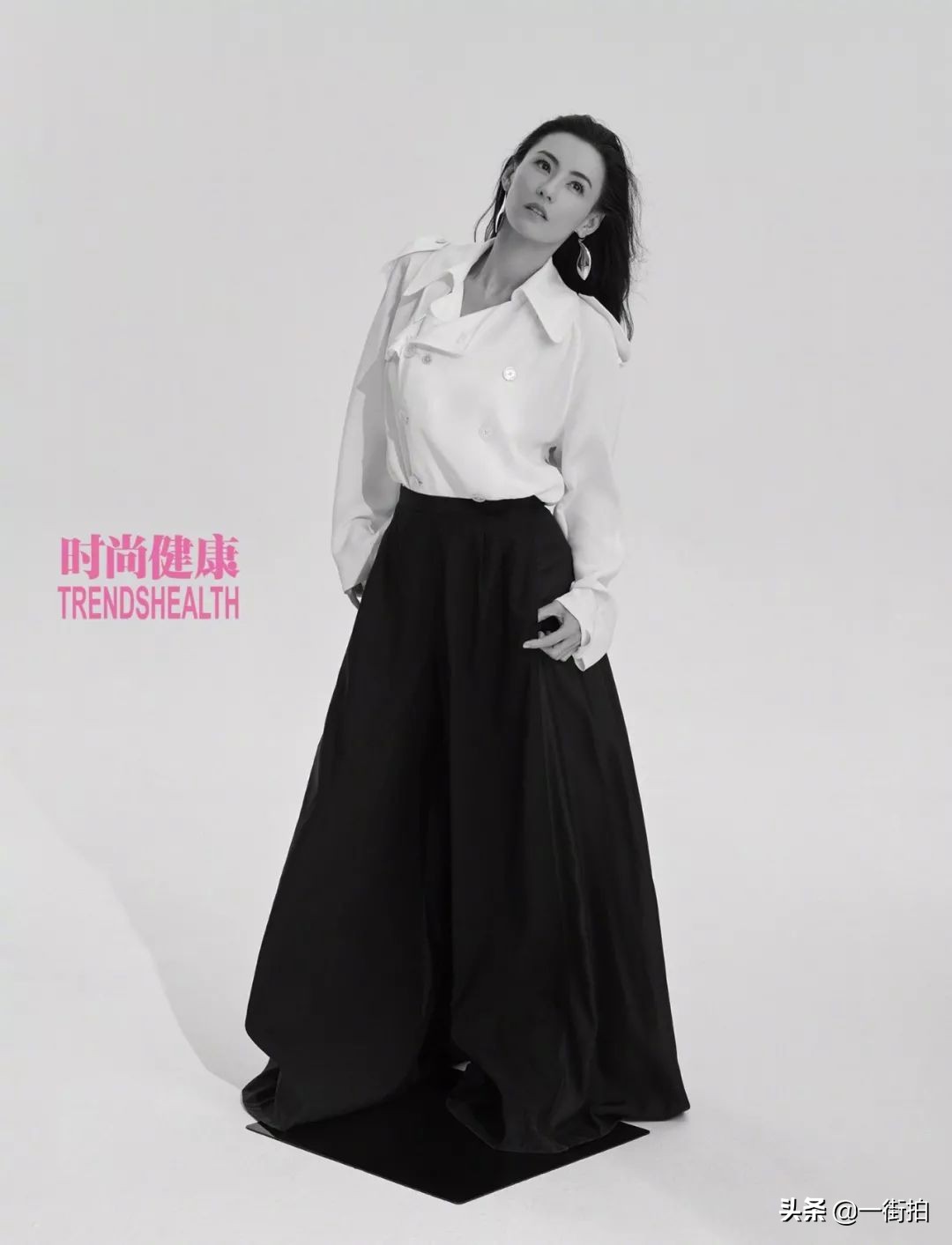 张柏芝大摆裙,最新张柏芝穿长裙