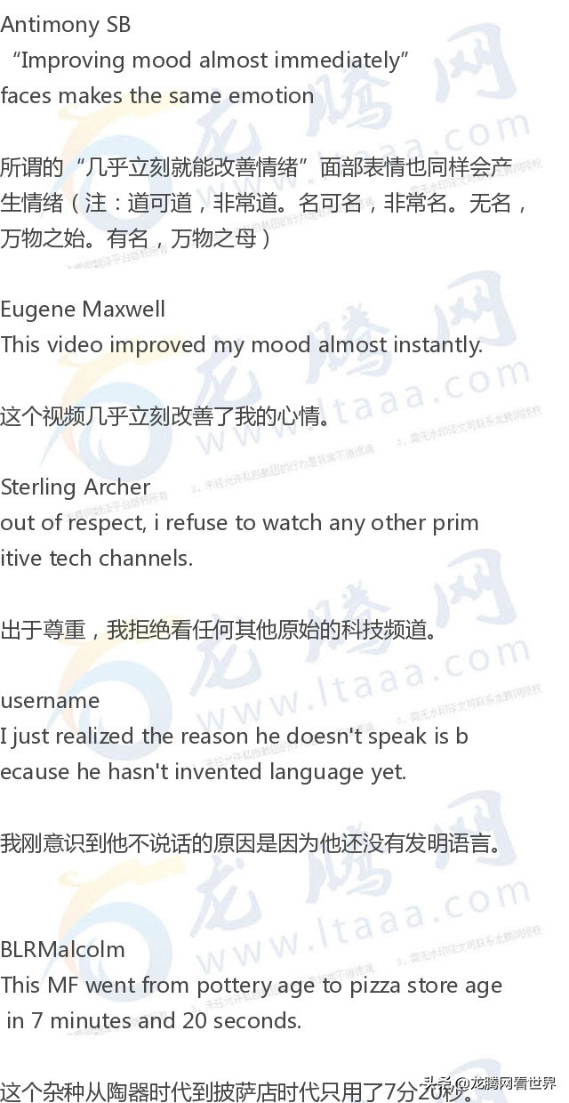 「龙腾网」土澳小哥手艺：寒士草庐（评论二）