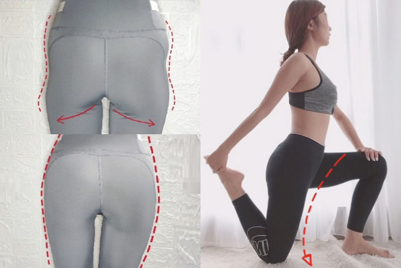 屁股变形怎么练改善,如何拯救凹陷下垂的臀部