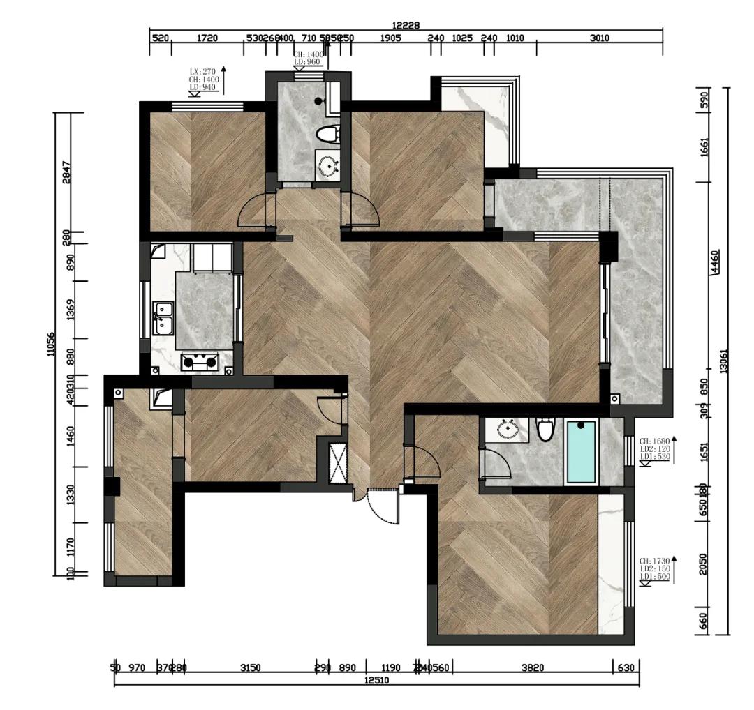 精装房你会怎么改造,要是给自己装修房子怎么装啊